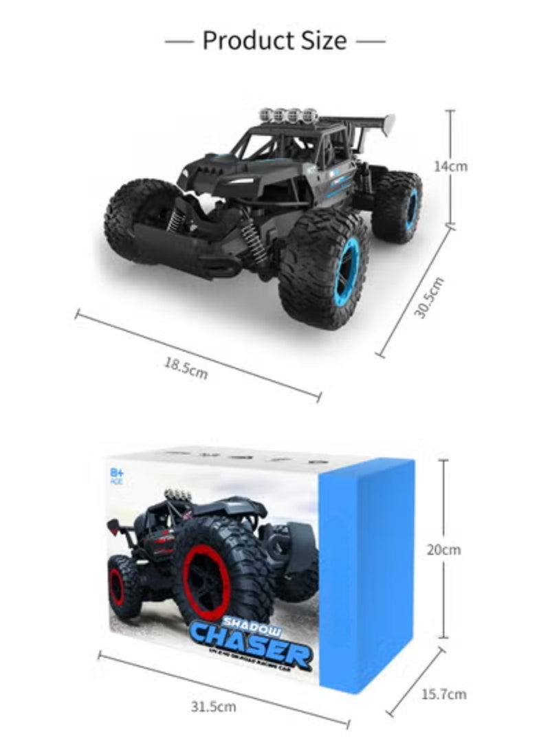 Twisoo 4WD 2.4G RC Car, High-Speed Remote Control Off-Road Vehicle Up to 36 km/h, Shock-Resistant & Water-Resistant Design, Durable Racing Toy for Kids - Image 5